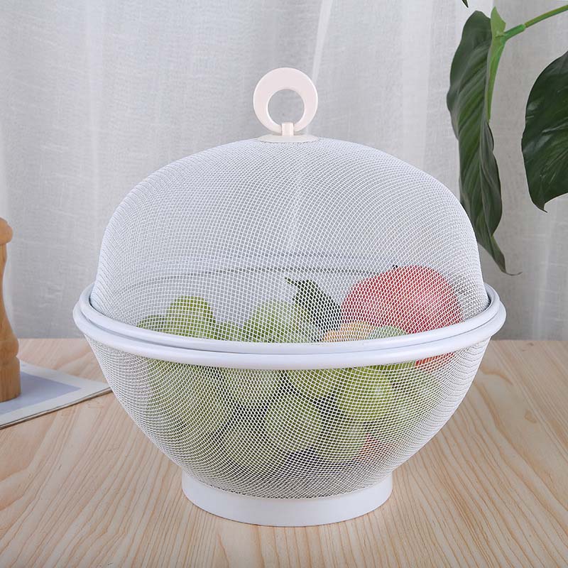 🧺 50% OFF TODAY ONLY 🍎 Fruit Basket with Lid — Breathable Mesh Keeps Fruit Fresh Longer ✨