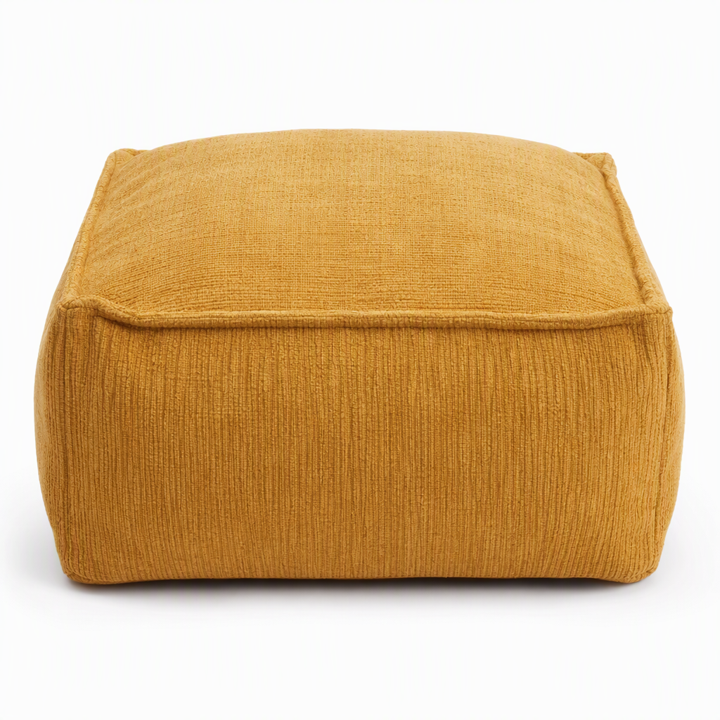 🛋️ 49% OFF NOW! Boho Storage Ottoman Pouf Cover – Washable & Fillable