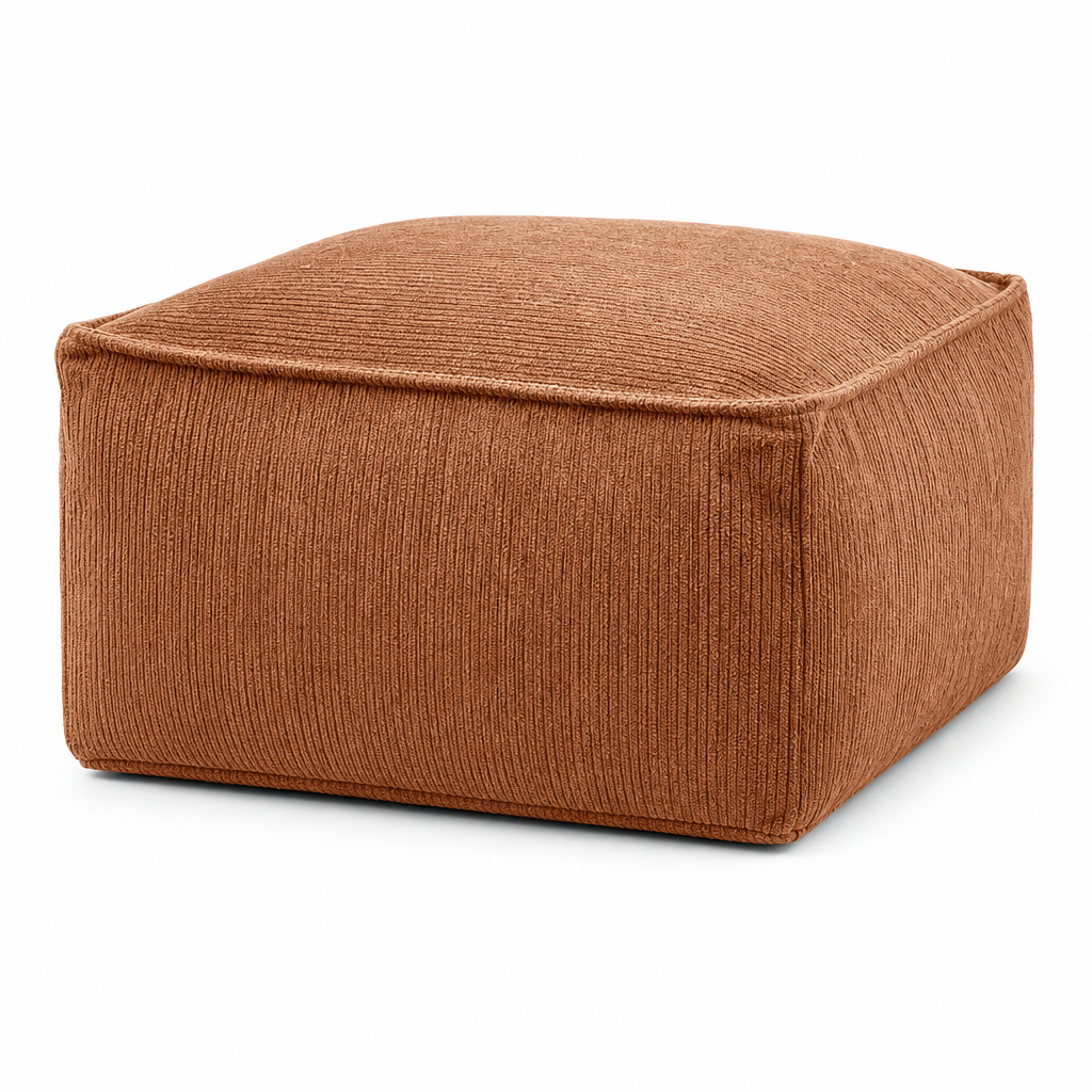 🛋️ 49% OFF NOW! Boho Storage Ottoman Pouf Cover – Washable & Fillable