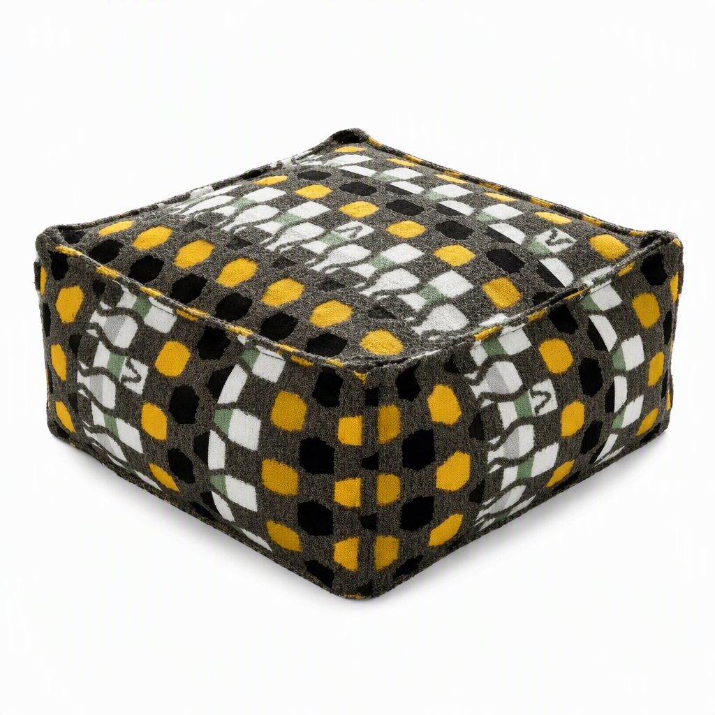 🛋️ 49% OFF NOW! Boho Storage Ottoman Pouf Cover – Washable & Fillable