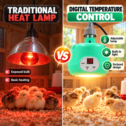 🐥Limited Time 50% OFF! 🌡️Smart Temperature Control Brooder Heater✨