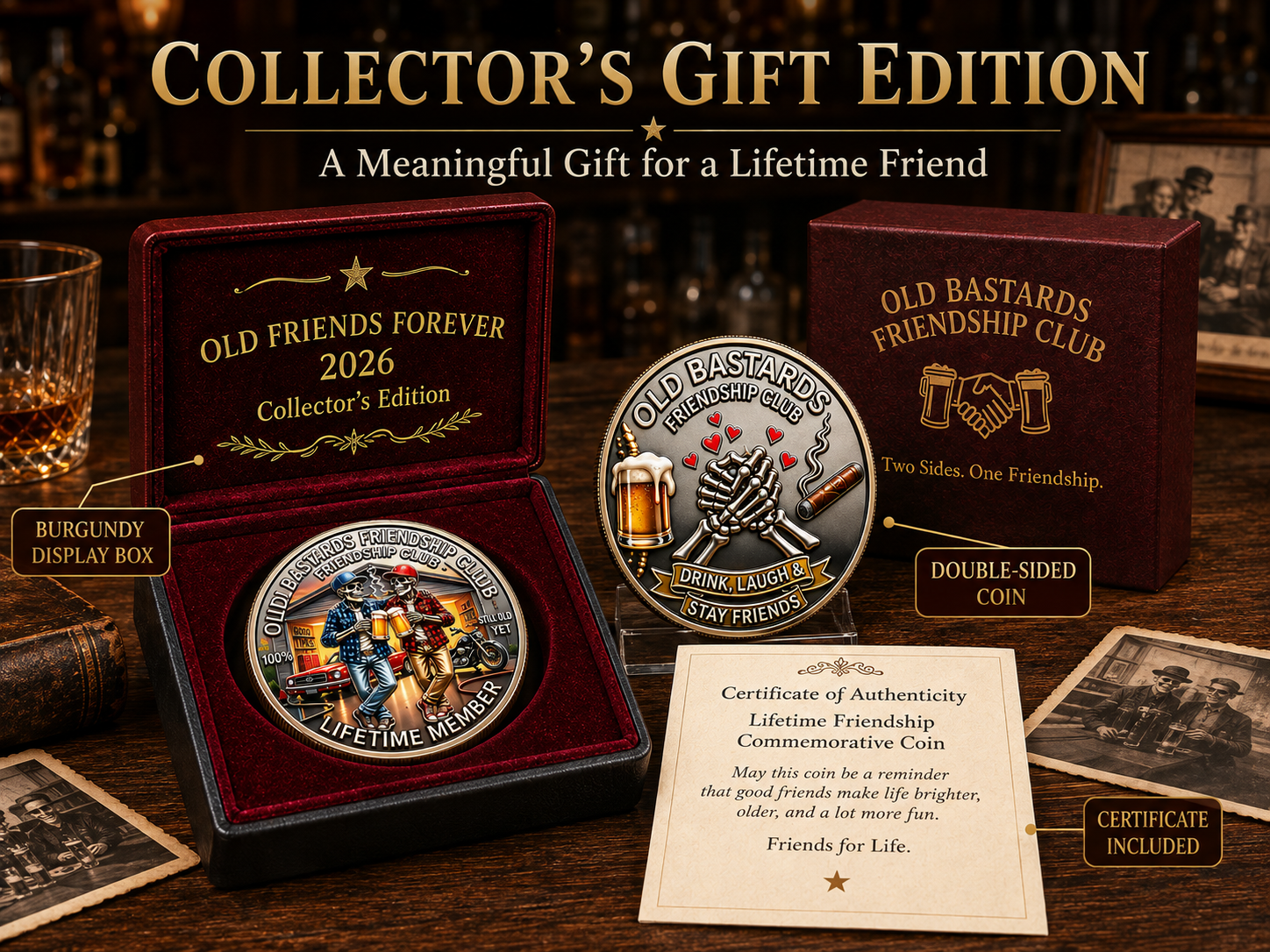 Collector gift edition coin